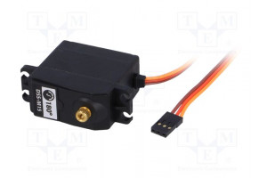 Motor: servo 4.8÷7.2VDC standard analogue 54.5x20x47.5mm 180°