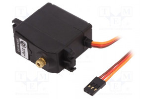 Motor: servo 4.8÷7.2VDC standard analogue 54.5x20x47.5mm 270°