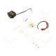 Motor: servo 4.8÷7.4VDC micro 23.2x12x25.5mm metal 180°