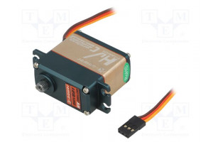 Motor: servo 6÷7.4VDC standard digital 40x20x39mm titanium