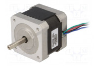 Motor: stepper 2.8VDC Shaft: D spring max.632.8mNm 1.68A