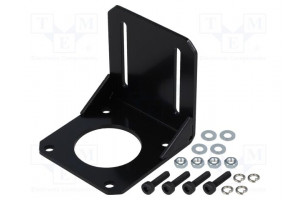 Bracket black bracket,mounting screws NEMA 23 steel 1pcs.