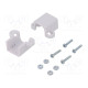 Bracket white for micromotors in size 10 x 12 x 24 mm 2pcs.