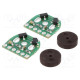 Sensor: Hall encoders,magnet 2.7÷18VDC HPCB push-in,screw