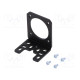 Bracket black bracket,mounting screws NEMA 17,stepper motors