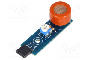 Sensor: atmospheric gas 5VDC MQ-3 socket,pin header I/O: 3