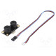 Sensor: distance ultrasonic 3.3÷5.5VDC Dist.range: 0.02÷5m