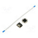 Sensor: fingerprint scanner UART 3.3VDC 40mA Ø19mm