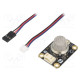 Sensor: gas level analog 5VDC Kit: module,cables MQ-2 Ch: 1