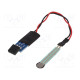 Sensor: pressure 5VDC socket,pin header I/O: 3 7.6mm Arduino