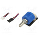 Sensor: rotation potentiometer analog 5VDC Ch: 1 Gravity