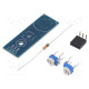 Sensor: sensor adapter 5VDC socket,pin header I/O: 3