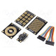 Sensor: touch analog 5V Kit: 4 keyboards,adapter,wire jumpers