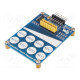 Sensor: touch capacitive GPIO,I2C 2.4÷5.5VDC Ch: 16