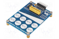 Anturi: kosketus kapasiteetti- GPIO,I2C 2,4÷5,5VDC Ch: 16