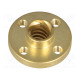 Trapezoidal nut Thread: M3 8mm Pitch: 8