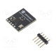 Sensor: movement microwave 4.5÷5.5VDC 22mA Dim: 20x18mm 120°