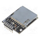 Module: adapter pin strips,SD SD Interface: SPI