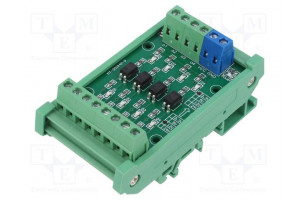 Module: converter logic level shifter 3.3VDC Ch: 4 47x87x39mm