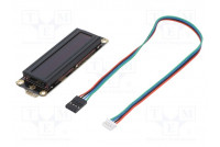 Display: LCD 16x2 black 87x32mm LED Interface: I2C 3.3÷5VDC