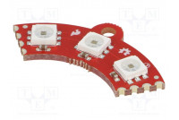 Module: LED controller 5VDC APA102C 35.7x17.7x3.2mm 1/4 ring