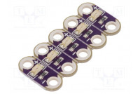 Module: LED LilyPad yellow metalic holes No.of diodes: 5