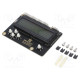 Module: shield mechanical keyboard,LCD 16x2 display 5VDC I2C