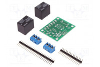 Module: relay Ch: 2 12VDC max.250VAC 10A Uswitch: max.125VDC