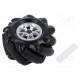 Right wheel black screw Ø: 60mm Plating: rubber W: 30.62mm