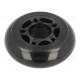 Wheel black Shaft: smooth push-in Ø: 70mm Plating: polyurethane