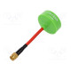 Antenna green SMA 5800MHz 35x105mm 50Ω Antenna: WiFi 3dBi