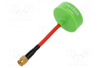 Antenna green SMA 5800MHz 35x105mm 50Ω Antenna: WiFi 3dBi