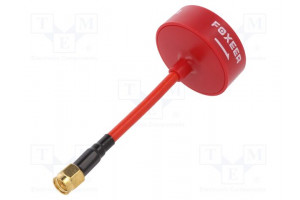 Antenna red SMA 5800MHz 35x105mm 50Ω Antenna: WiFi 3dBi