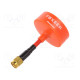 Antenna red SMA 5800MHz 35x62mm 50Ω Antenna: WiFi 3dBi