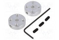 Bracket wheel Kit: adapter,allen wrench,mounting screws 2pcs.