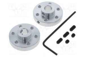 Bracket wheel Kit: adapter,allen wrench,mounting screws 2pcs.