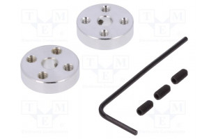 Bracket wheel Kit: adapter,allen wrench,mounting screws 2pcs.