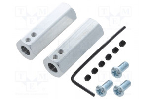 Bracket wheel Kit: adapter,allen wrench,mounting screws 2pcs.