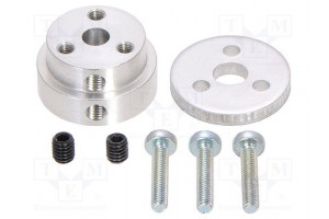 Bracket wheel Kit: adapter,mounting screws Shaft: D spring