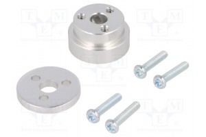 Bracket wheel Kit: adapter,mounting screws Shaft: D spring