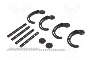 Bumper cage black screw plastic plastic