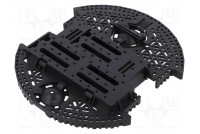 Chassis POLOLU Romi black Kit: Romi chassis 165mm