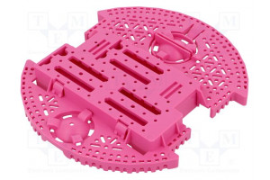 Chassis POLOLU Romi pink Kit: Romi chassis 165mm