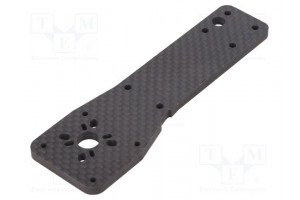 Spare part: rear arm carbon fiber Nighthawk 250/280 Pro II