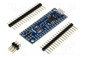 A-star pulssi- koukku-,USB B micro ATMEGA32U4 2,7÷11,8VDC