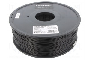 Filament: ABS PRO 1.75mm black 220÷260°C 1kg