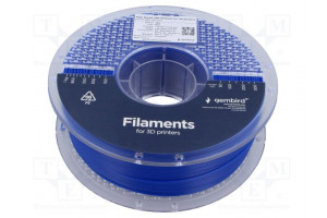 Filament: ABS 1.75mm blue 225÷240°C 1kg High Speed