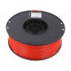 Filament: ABS 1.75mm red 225÷245°C 1kg