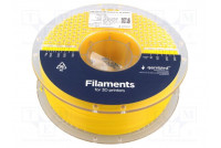 Filament: ABS 1.75mm yellow 225÷240°C 1kg High Speed