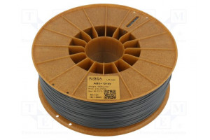 Filament: ABS+ 1.75mm grey 230÷270°C 1kg Table temp: 80÷110°C